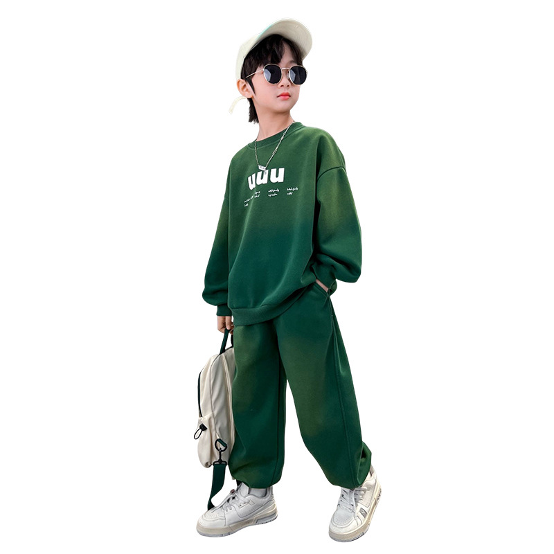 Set di tinture da appendere per ragazzi 2023 Primavera Autunno Nuovo maglione alla moda per bambini Set in due pezzi, Big Boy Pippy e_voghion.com