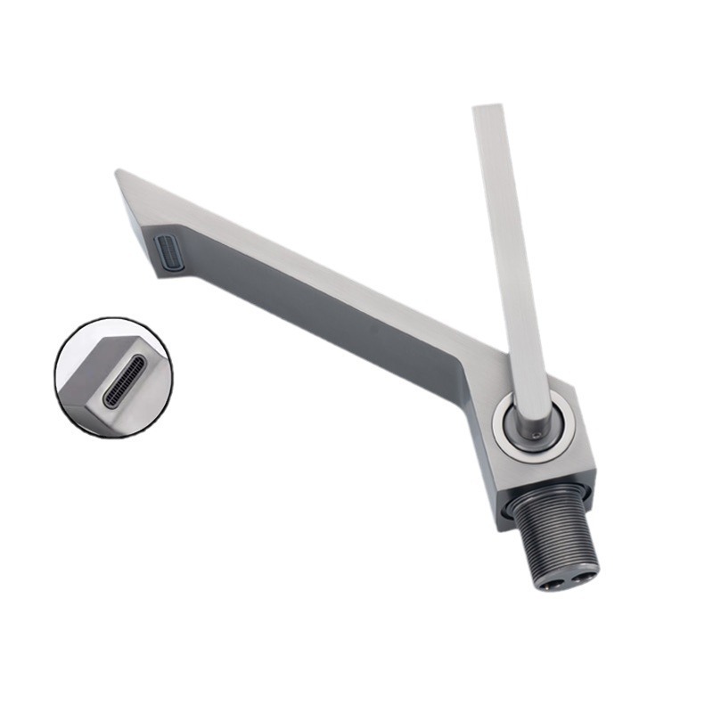 Amazon transfronterizo uno por uno, todo el grifo de lavabo frío y caliente de cobre, cascada creativa de un solo agujero, salida de agua, hotel, villa, hogar