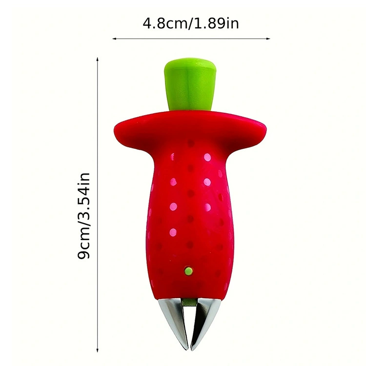 Popular selling Strawberry core collector Manual fruit core collector Fruit digging tools Kitchen gadgets