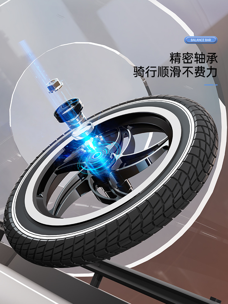 Bicicleta de equilibrio permanente para niños 1 - 2 - 3 - 6 años de edad, bicicleta de deslizamiento para bebés 5 - 8 años sin pedal, bicicleta de deslizamiento 2 en 1