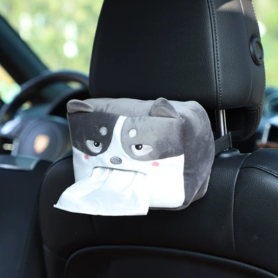 Visor Armrest Box Tissue Box — Car tissue box/set - husky