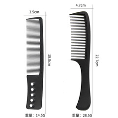 Hair styling comb anti-static carbon steel material Tони comb with pointed tail hair comb, apple hair cutting comb