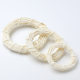 Rattan Christmas garland diy cream glue handmade creative decorations decoration rattan ring car pendant car ring