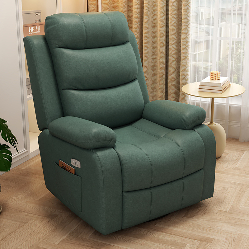 Sofá espacial de primera clase, silla mecedora multifuncional, dormitorio, sofá de computadora perezoso, sofá eléctrico para una sola persona.