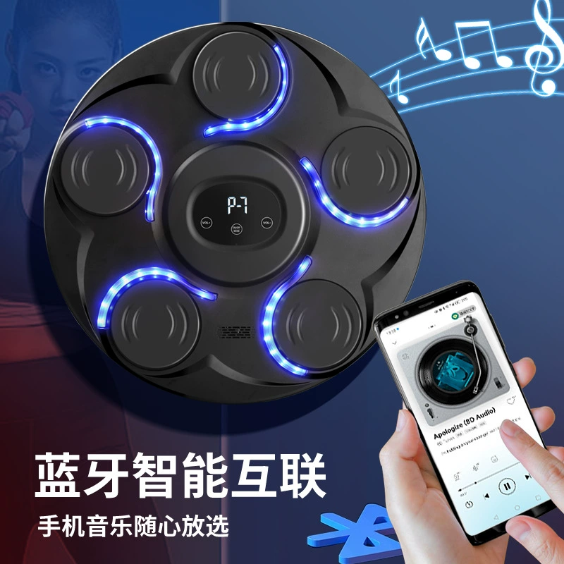 Оптовая музыкальная бокс-установка кросс-бордер Bluetooth музыка бокс-мишень стена мишень для взрослых и детей, тренажер для бокса