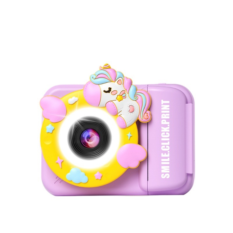 子供用カメラおもちゃは写真を撮って印刷できるカラフルなデジタルカメラ誕生日プレゼント女の子赤ちゃん子供高精細|undefined