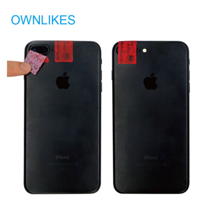 VOID标签厂家手机访客一次性摄像头遮盖禁止防启封防拍照标签贴纸|ms