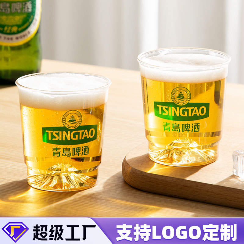 Disposable transparent tea cup