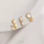 保色手工镶嵌14k吊坠