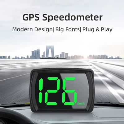 Hud Head-Up Display Vehicle-Mounted Beidou Gps Speed Display for New Energy Vehicles Y03 (Vehicle HUD)