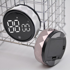 【】Cross-border rotating tire timer, circular magnetic kitchen timer, training and learning timer, baking timer