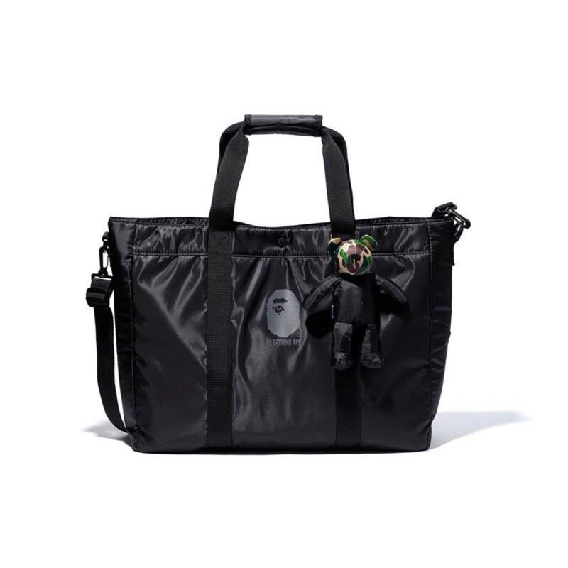 Japanese magazine Appendix bag BAPE ape head shoulder portable dual-use large shoulder bag Travel Messenger bag big lucky bag