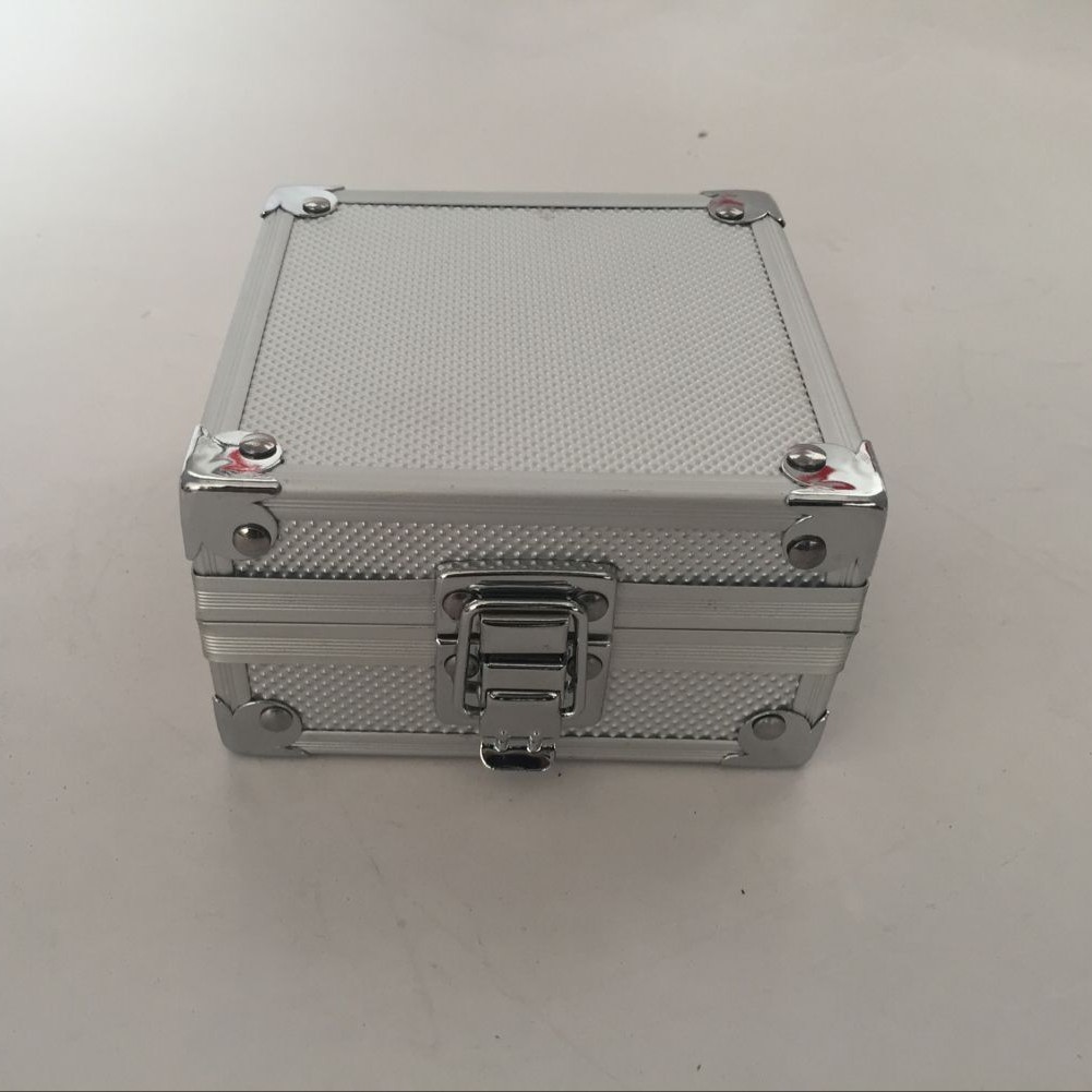 直销2025新款工具箱纹身仪器铝合金ABS材质小号手提多功能收纳箱