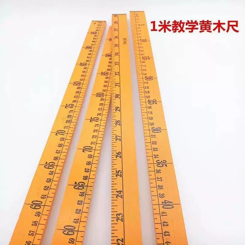 1 метр деревянная линейка метровой линейки из цельного дерева обучение линейке линейки одежды домашний деревянный линейка портной линейки