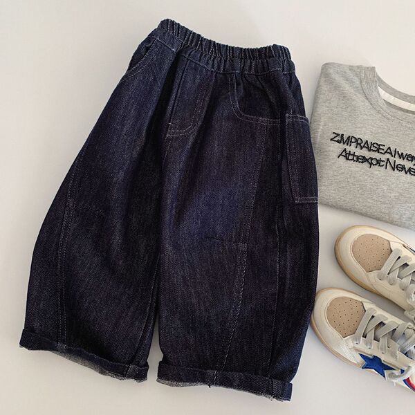 Children's autumn jeans