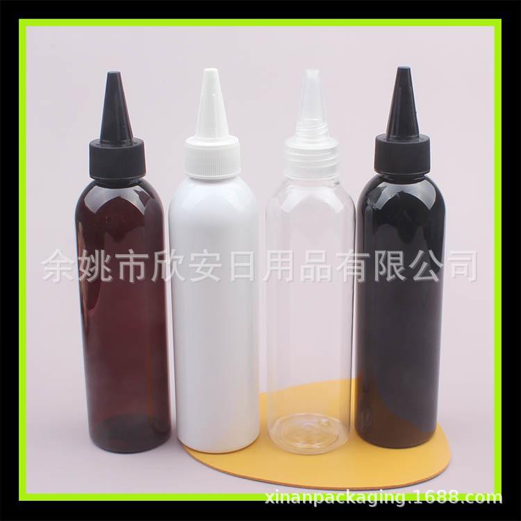 180ml尖盖分装瓶乳液瓶药液尖嘴瓶180ML尖嘴塑料瓶注水壶