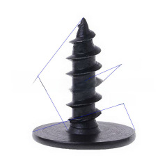 Applicable for Audi, Volkswagen, Skoda Car Bumper Star Hole Inner Hex Cap Screw Lugs J207