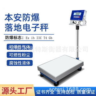 300kg intrinsically safe explosion-proof electronic scale high precision 100Kg chemical special ETX stainless steel paint electronic scale