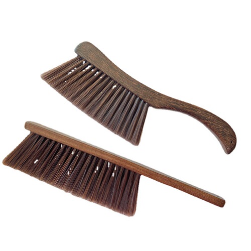 Chicken Wing Wood Bed Brush Wholesale Solid Wood Sweep Bed Soft Bristle Dust Brush Clothing Dust Removal Brush Household Wooden Long Handle Sofa Cleaning Brush