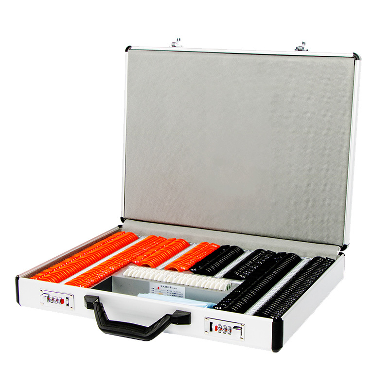 Xingda optometría SL-266 caja de lentes gafas tienda Oftalmología Hospital optometría caja de inserción anillo de plástico lente de gran apertura