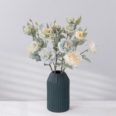 Peony INS Macaron Artificial Flower Manufacturer Home Decoration Wedding Holding Flower Road Lead Flower Wall Artificial Flower MW64234