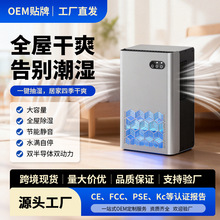 跨境除湿机家用半导体双核静音抽湿机卧室小型除湿器吸湿便携贴牌