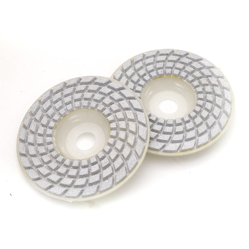 4寸一体式打磨片瓷砖修边角磨机干抛片岩板大理石英石材磨边倒角