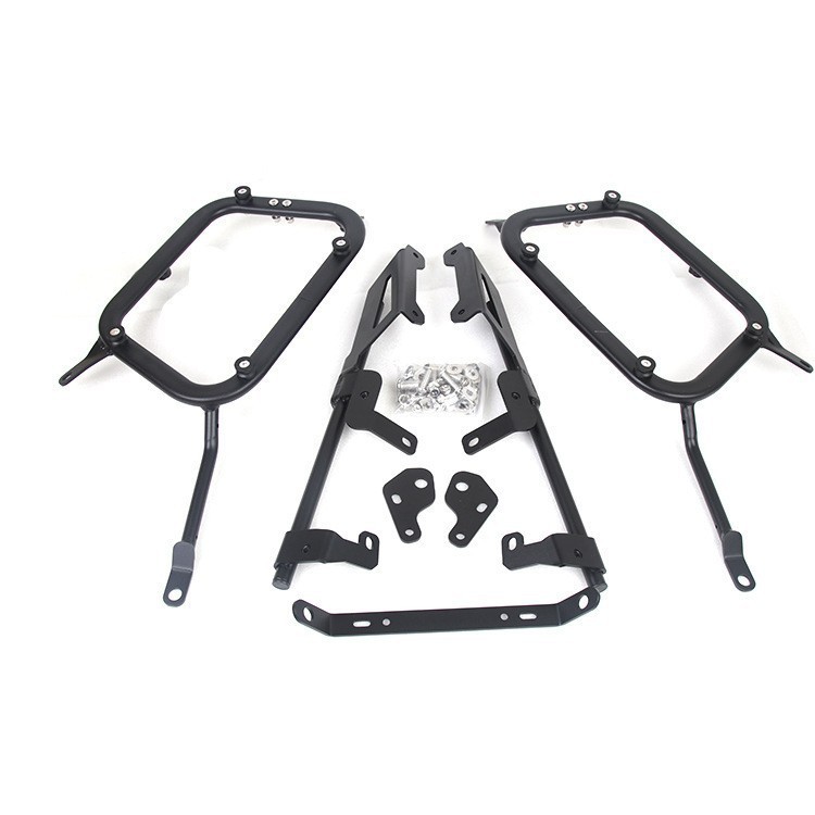 Aplicable a Honda NC750 desmontaje rápido de aleación de aluminio, marco de caja de cola, marco de cola, caja de cola, tres cajas de cola, caja de almacenamiento de cola