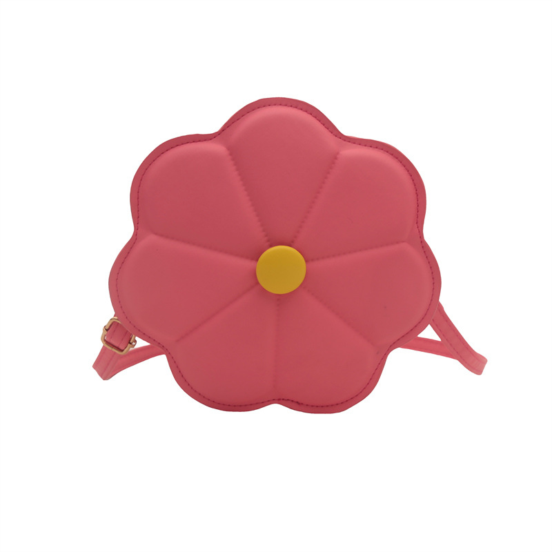 Color sólido coreano nuevo diseño de flores personales de impresión de verano 2024 estilo estilo extranjero bolso de hombro para mujeres