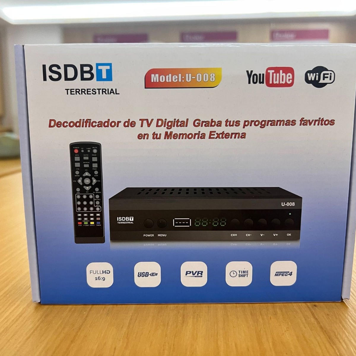 Decodificador ISDB-T HD para Perú e Indonesia, TV digital con soporte DVB-T2, señal estable, ideal para exportación image 3