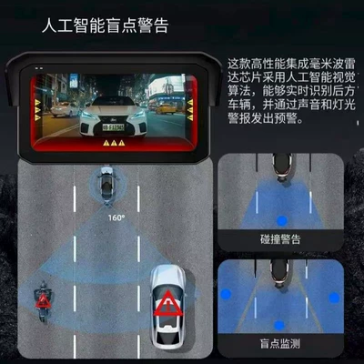 Bsd Blind Spot Carplay Screen: Motorcycle driving recorder