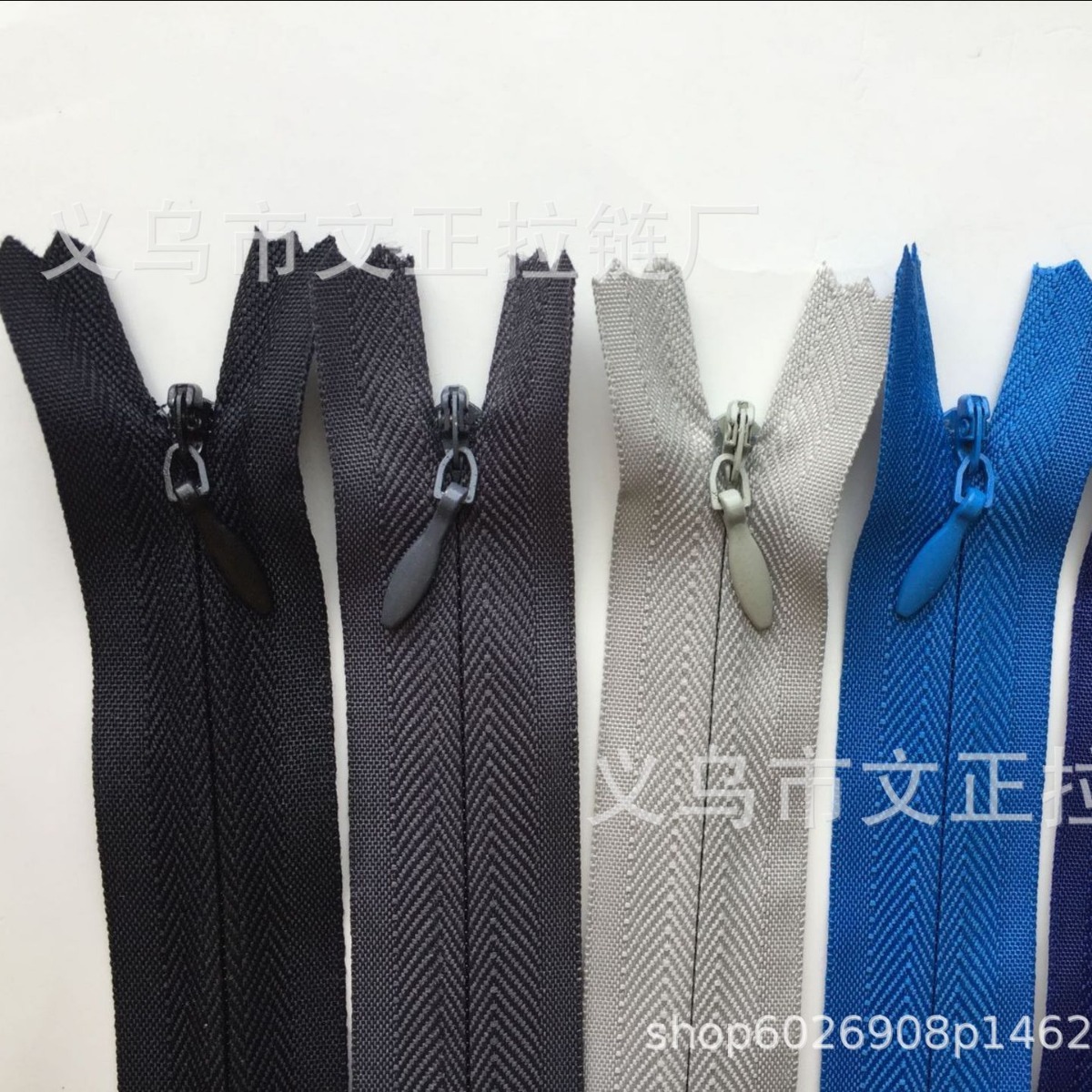 3号KGC白板隐形拉链布带抱枕靠垫家纺义乌50CM特价现货厂家直供