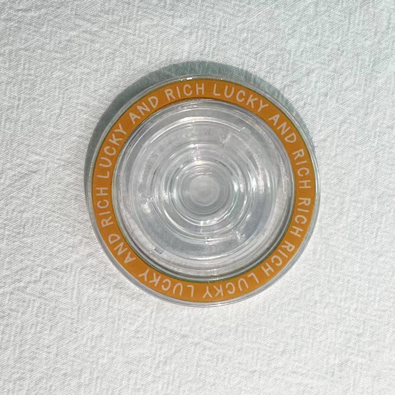 Chasis de succión magnética magsafe Airbag móvil base transparente accesorios de succión magnética goteo pintado redondo