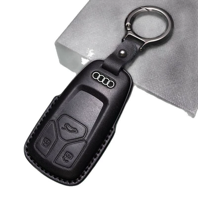 key case leather A3A4 A6 Car key bag