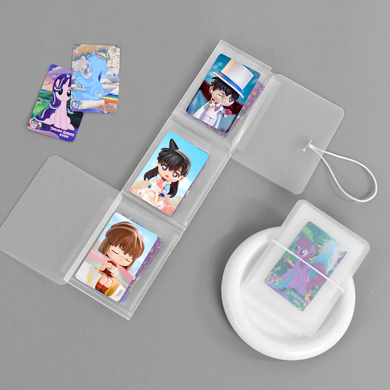 Álbum de almacenamiento plegable para fotos Polaroid 3", 15 ranuras