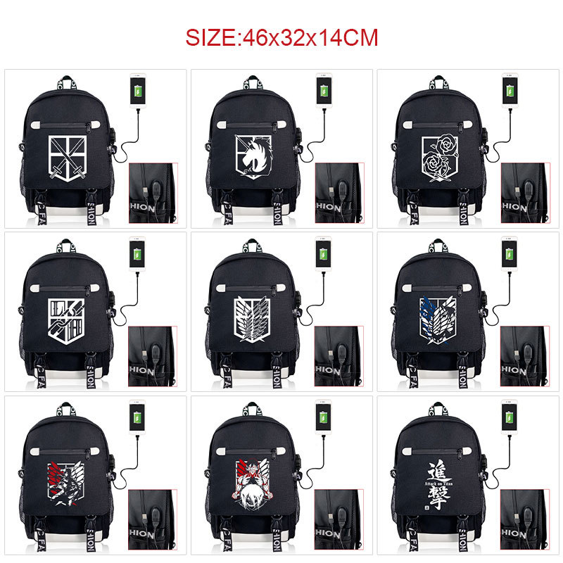 Cartoon backpack for students
