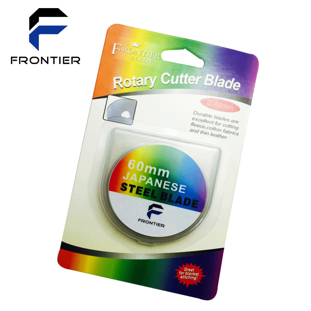 亚马逊热销SKS-7合金工具钢60mm圆孔裁布切布圆刀刀片