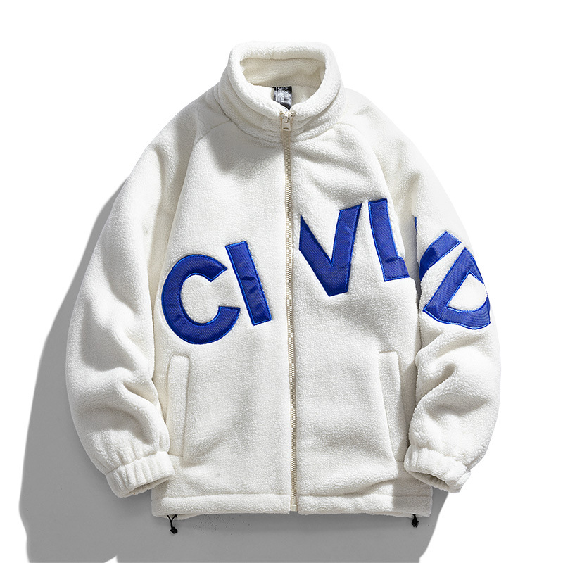 Abbigliamento maschile Giacca in pelle di agnello super spessa di alta qualità da uomo Autunno e inverno più velluto Coppia giacca imbottita in cotone Abbigliamento in cotone per giovani_voghion.com