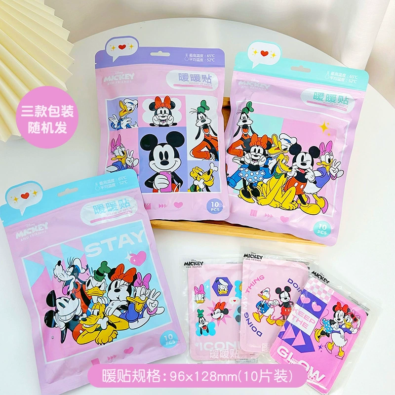Cute children's cartoon warm stickers, winter keep warm sticker