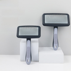 Pet Comb Hair Deletion One-Click Cat Comb Dog Hair Pulling Needle Comb Cat-Specific Knot Untangling Comb Hair Comb for Cats