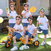 幼儿园六一运动会啦啦队舞蹈表演儿童班服合唱演出服小学生服装