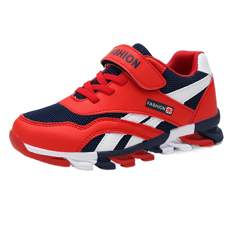 Zhonghua Hombres y Niñas zapatos de correr casuales zapatos de algodón con suela de cuchilla zapatos de niños zapatos deportivos de primavera baja velcro