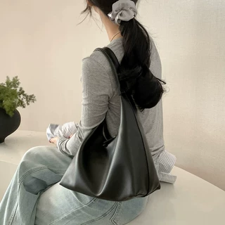 韩版小众高级感单肩包女包2026新款夏季百搭休闲大容量手提腋下包