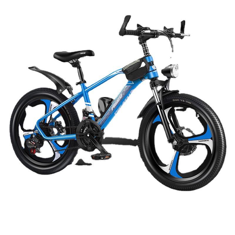 Bicicleta para niños Bicicleta de 18 pulgadas Coche de velocidad variable de 20 pulgadas Bicicleta de montaña de 22 pulgadas Amortiguador de disco freno estudiante bicicleta