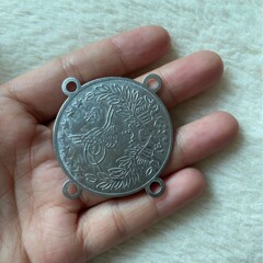 4 穴ペンダントジュエリー両面アクセサリー DIY ネックレスブレスレットファッションパーソナライズされたマッチングアクセサリー