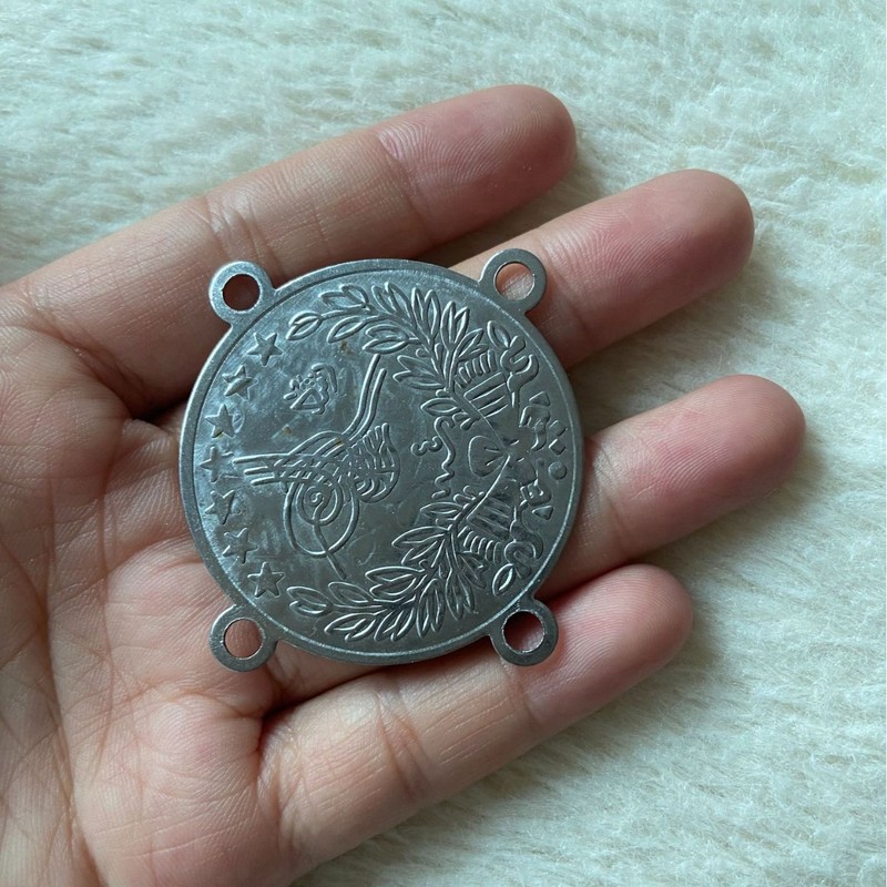 4 穴ペンダントジュエリー両面アクセサリー DIY ネックレスブレスレットファッションパーソナライズされたマッチングアクセサリー|undefined
