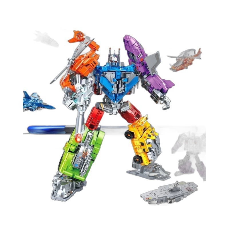 Фабрика-анимация YUEXING Transformer Робот: Самолёт, Танковый, Комбинированный конструктор, Игрушка Король Ко́нг для мальчиков