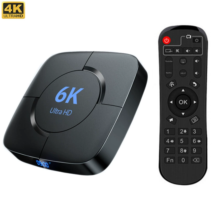 6K набор - топ-бокс Allwinner H618 двойной WiFi Android12 Bluetooth HD 4ГБ/32ГБ