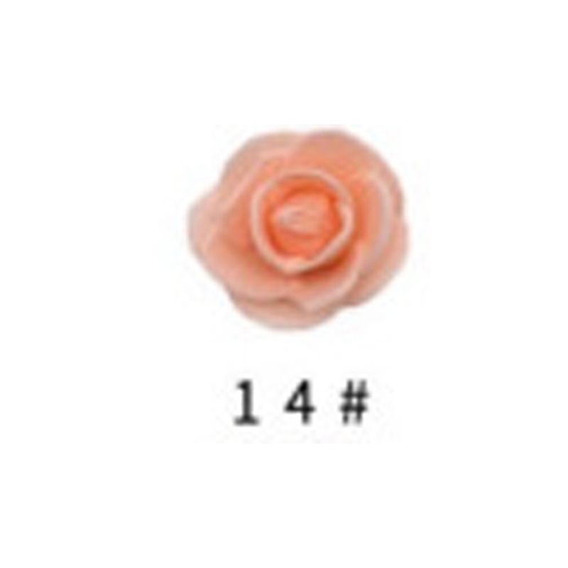 Simulación oso rosa regalo del festival Qixi oso de flores hecho a mano oso de burbujas de 25cm regalo de cumpleaños oso rosa