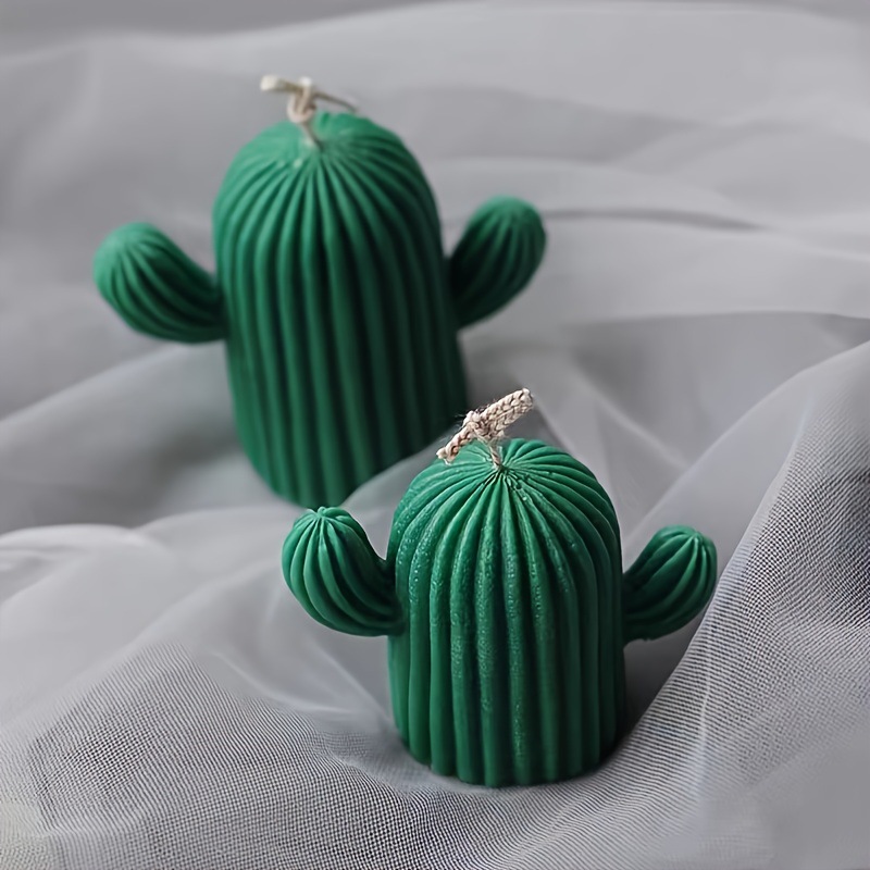 Ароматическая свеча плесень DIY имитация мясистого кактуса растения гипсовая форма для украшения дома